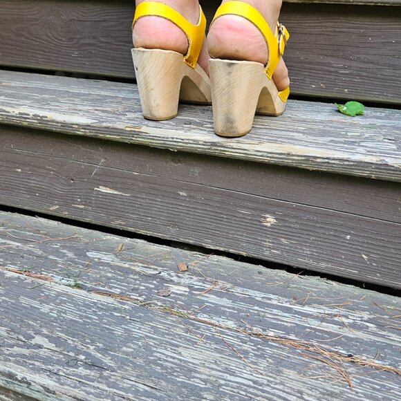 Swedish Hasbeens, Women's Clog Sandal, gently used - sz 39 - $150 - Picture 5 of 12